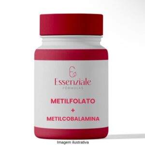 Metilcobalamina com Metilfolato 1000mcg 60 cáps.