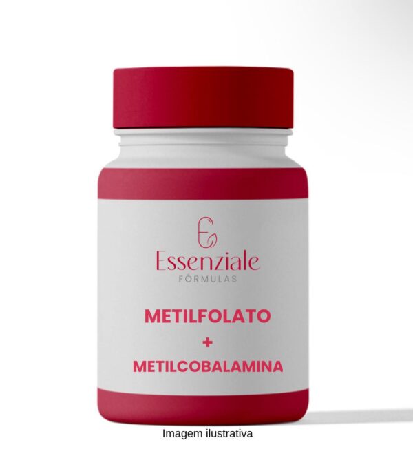 Metilcobalamina com Metilfolato 1000mcg 60 cáps.
