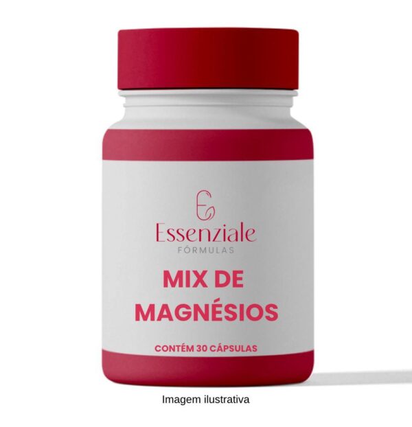 Mix de Magnésios 60 cáps.