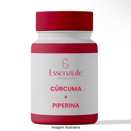 Cúrcuma com Piperina 500mg 60 cáps.